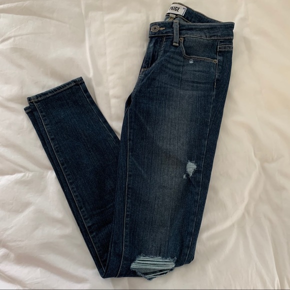 Paige Verdugo Ultra Skinny Jeans in Silas - Picture 2 of 7